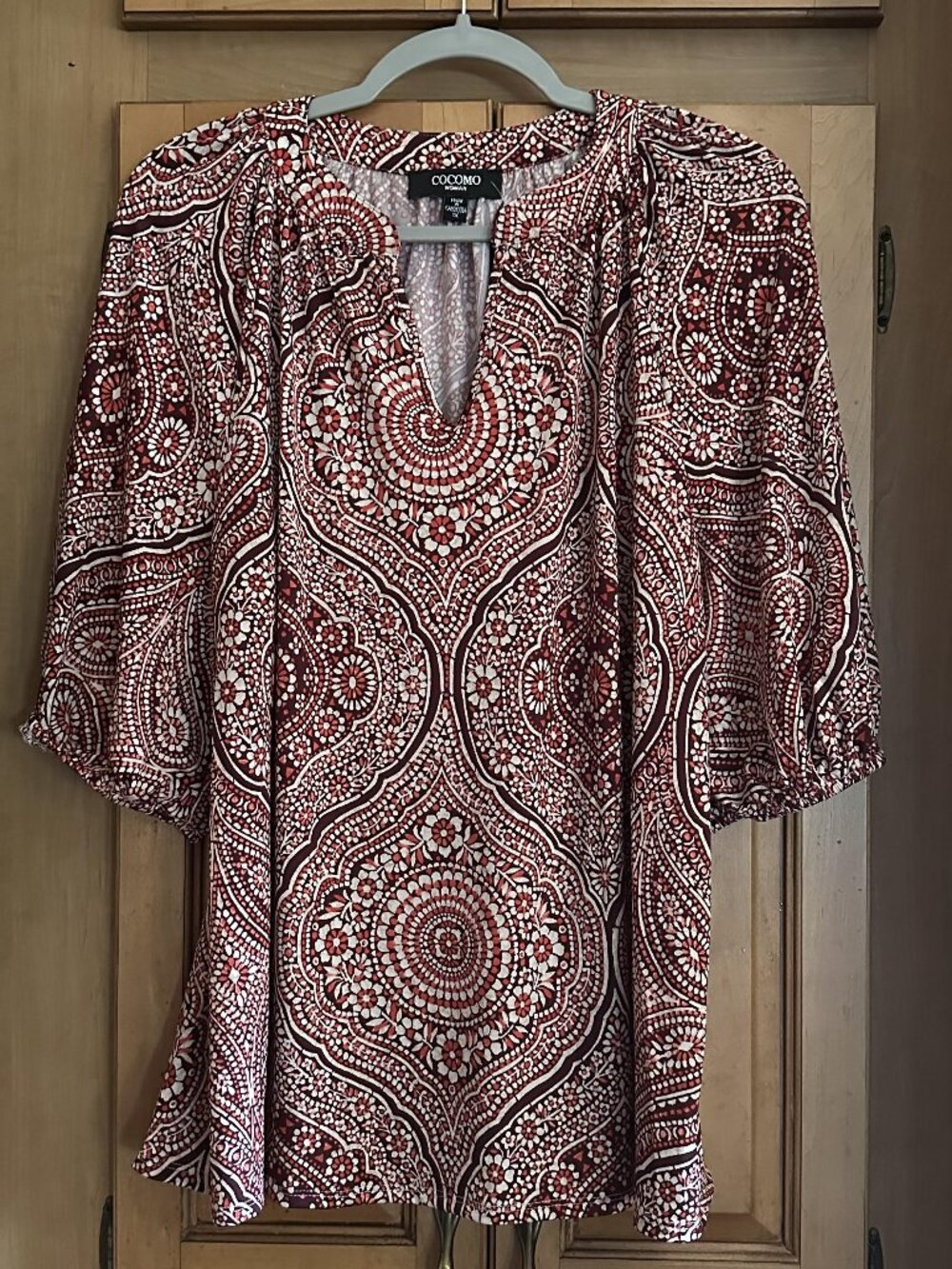 NWT Cocomo Abstract Top- 1X